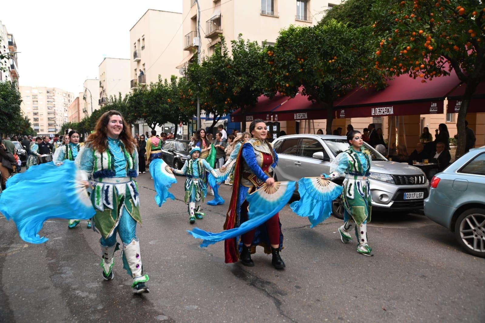 GALERÍA | Las Candelas de Santa Marina preludian el Carnaval de Badajoz