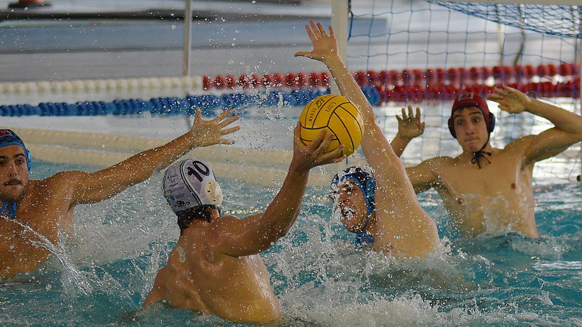 Imagen de un encuentro del Club Waterpolo Málaga Inacua.