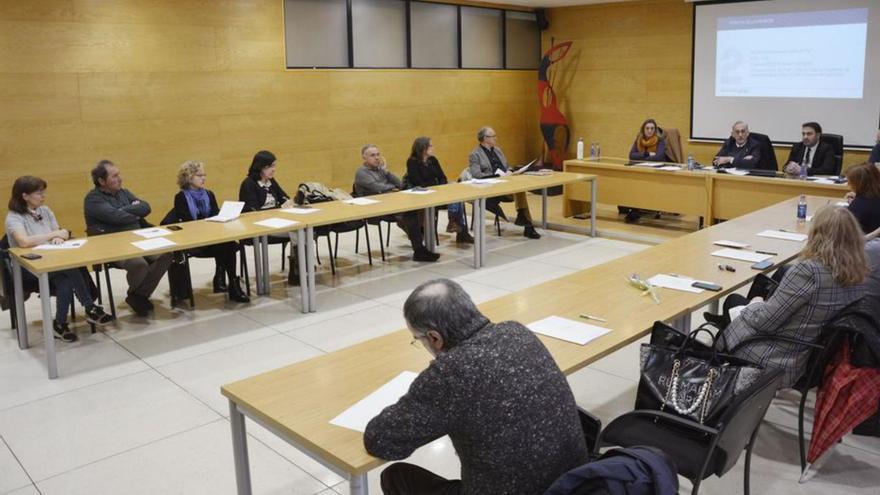 Reunión del Consello de Campus de Ourense, ayer.   | // FDV