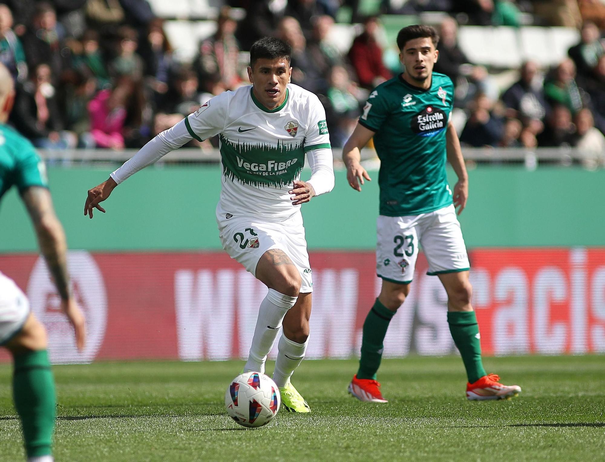 Las imágenes del partido Racing Ferrol - Elche CF