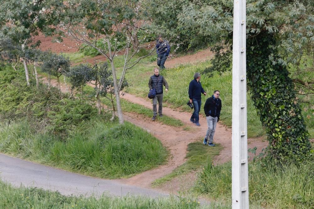 Paula Echevarría se refugia en su casa de Candás