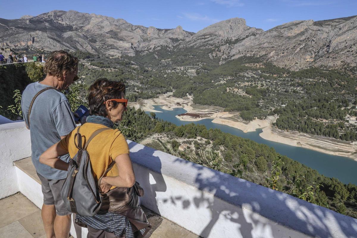 Así están los pantanos de la Marina Baixa Así están los pantanos de la Marina Baixa