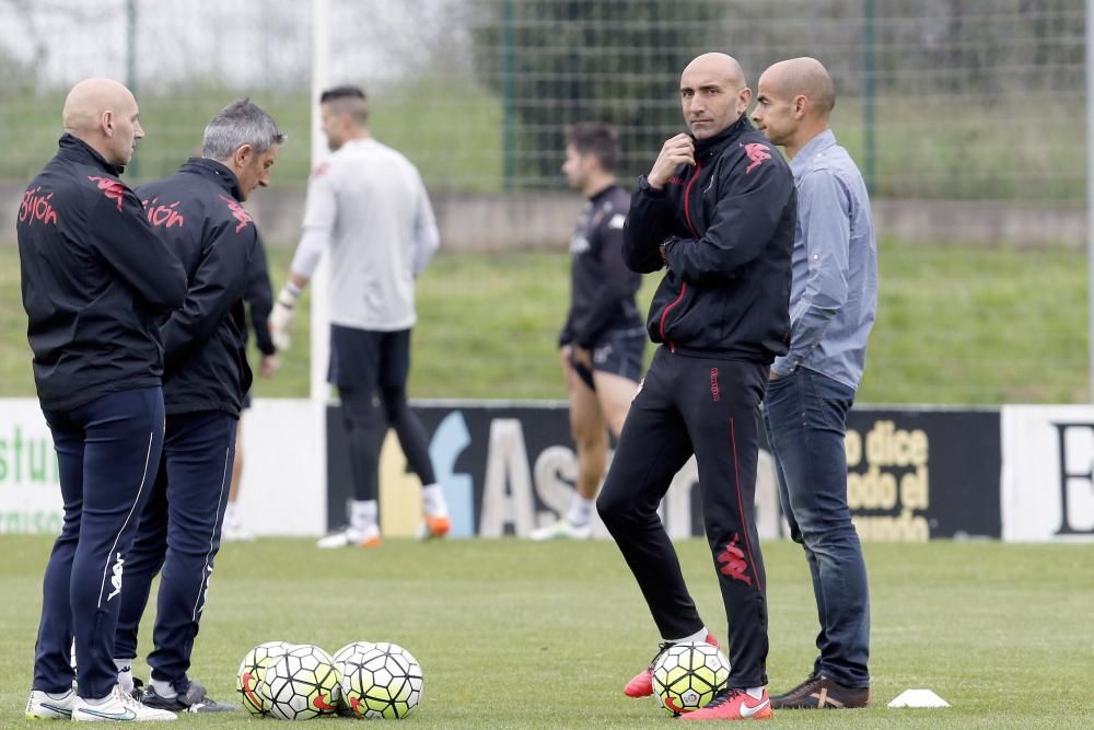 Entrenamiento del Sporting