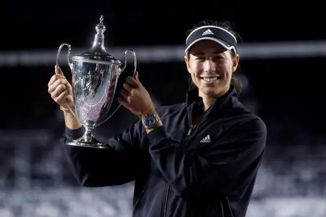 Las mejores imágenes de Garbiñe como campeona de las WTA Finals
