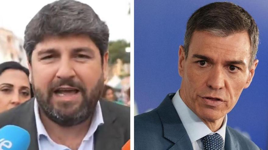 Lopez Miras exige a Sánchez los informes policiales que alertaban de la llegada de inmigrantes a España