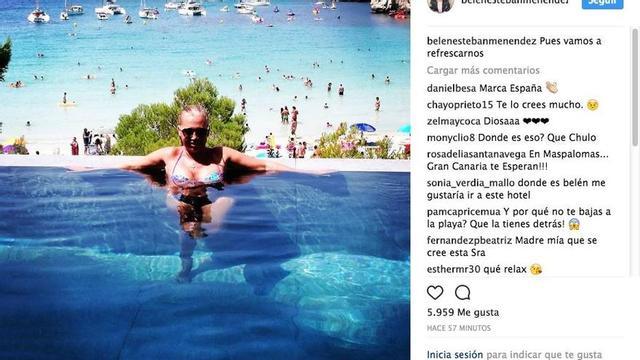 Belén Esteban cambia Benidorm por Menorca