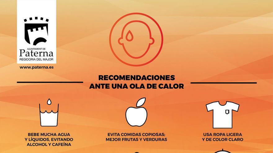 Paterna lanza una campaña para prevenir los efectos negativos del calor