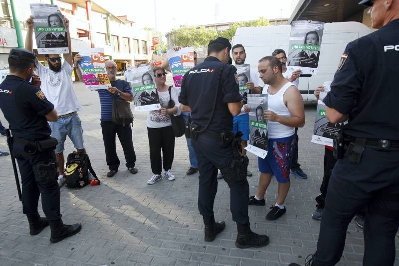 Fotogaleria del Mitin de Aznar en Zaragoza