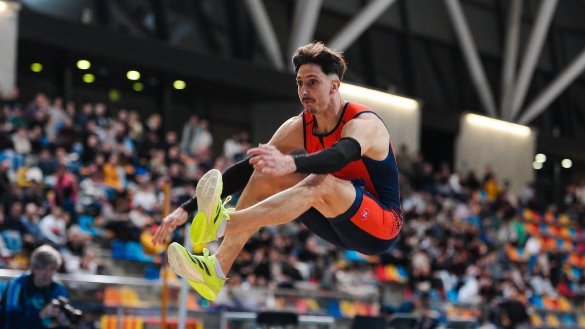 Marcos Ruiz fue el mejor en triple salto