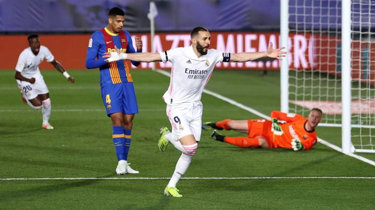 Tras vencer en El Clásico, el Real Madrid se colocó a solo un punto del Atlético