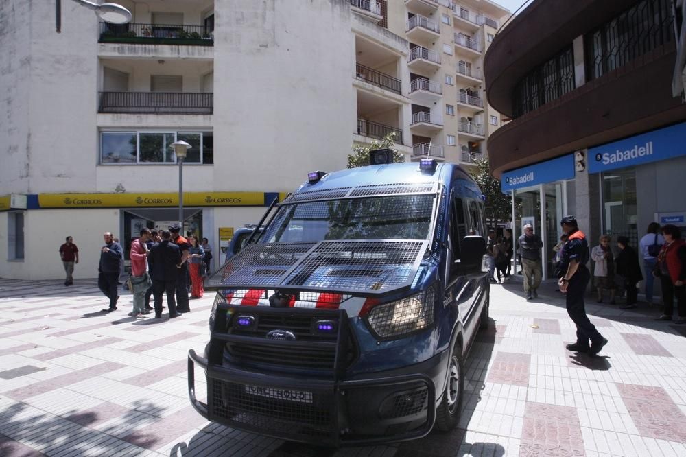 Escorcoll dels domicilis dels detinguts per la mort de Jordi Comas