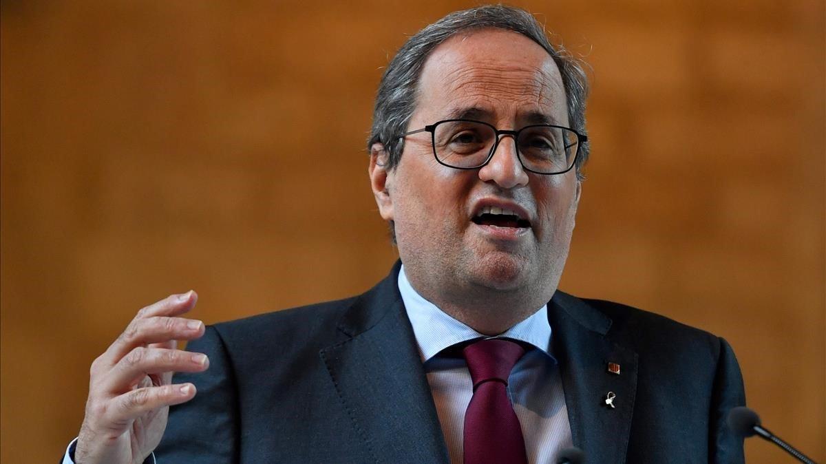 Quim Torra, expresidente de la Generalitat