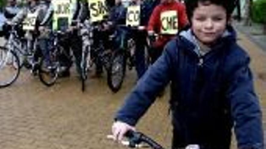 Marcha ciclista para reivindicar una movilidad más solidaria