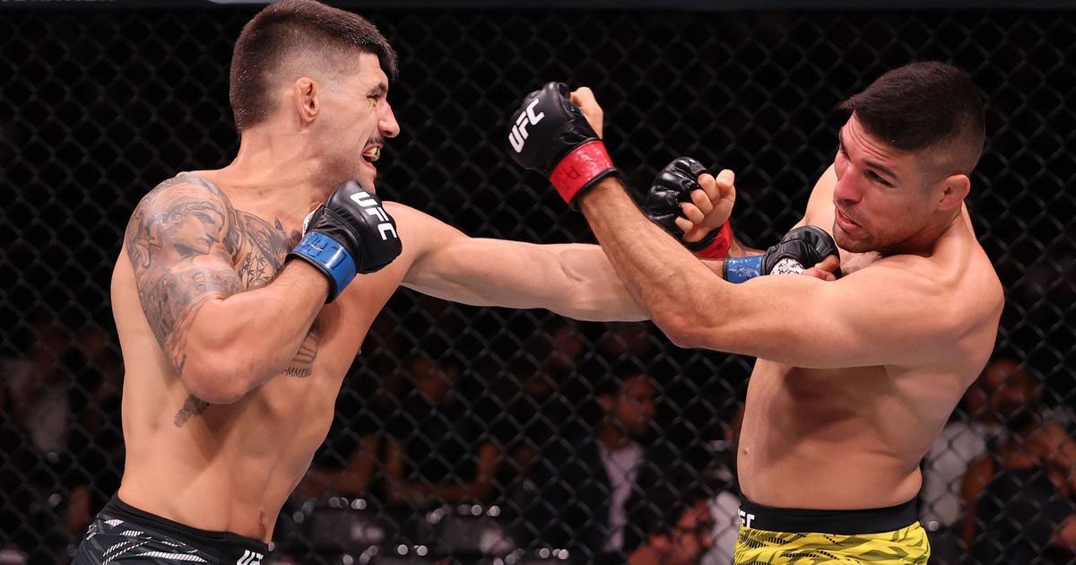 Joel Álvarez en su último combate ante Vicente Luque