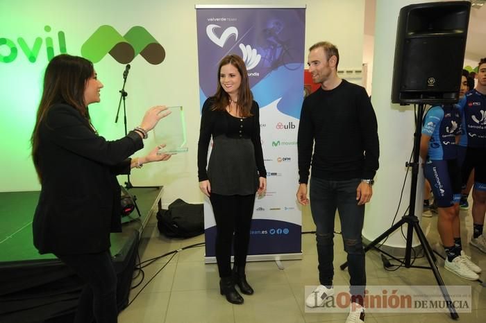 Presentación del Valverde Team en Murcia