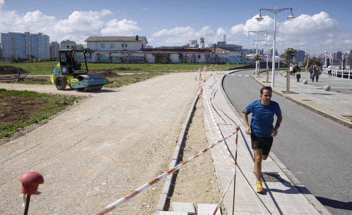 El avance en la primera fase de la playa verde del Rinconín, en imágenes El avance en la primera fase de la playa verde del Rinconín, en imágenes