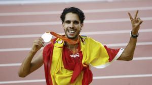 Mohamed Katir, suspendido provisionalmente por la Unidad de Integridad del Atletismo.