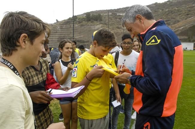 ENTRENAMIENTO DE LA UD LAS PALMAS EN BARRANCO ...