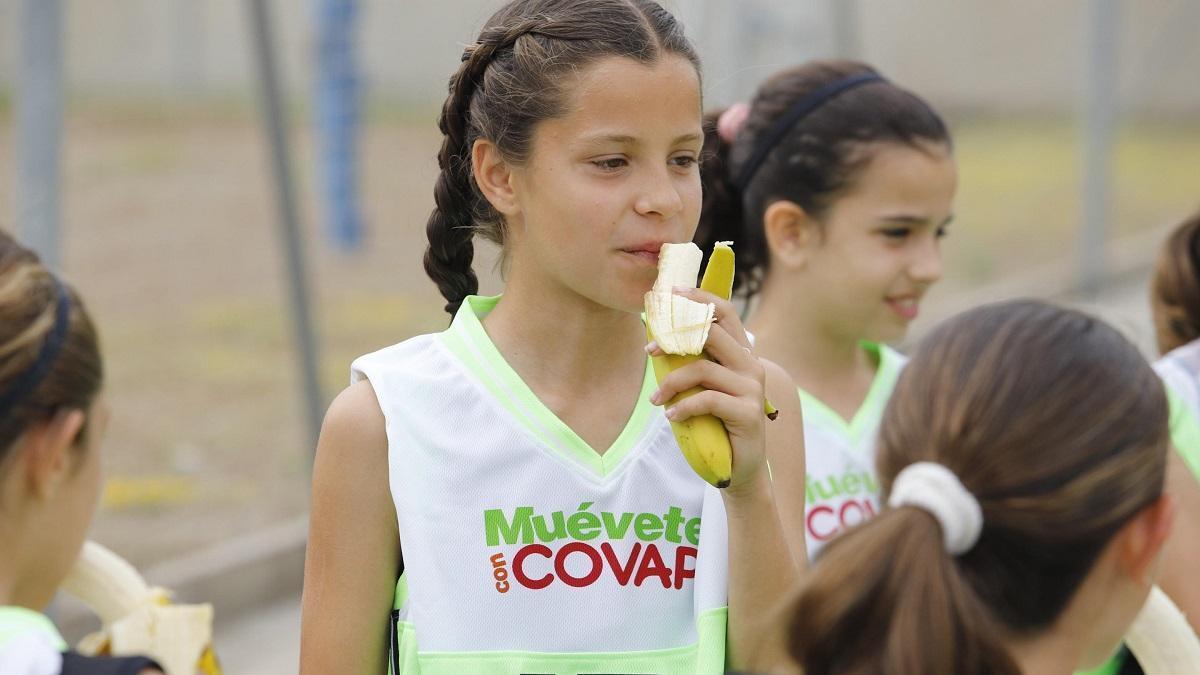 Jóvenes participantes de la Copa Covap.