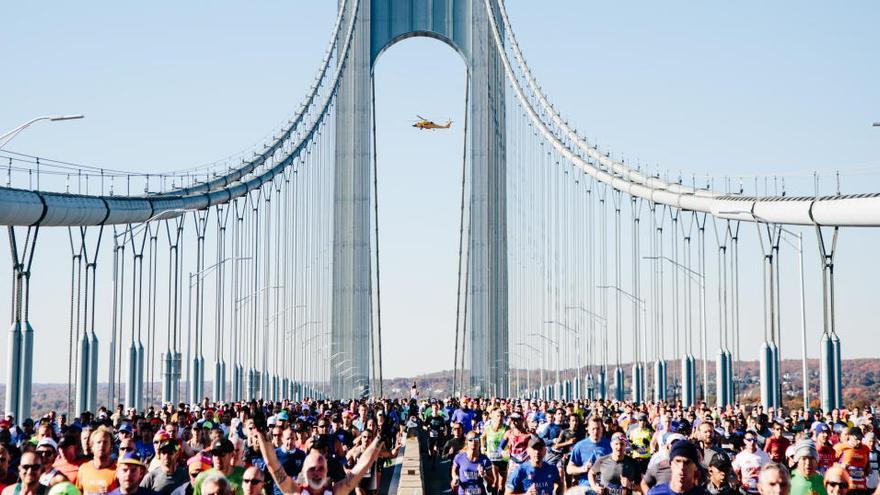 Edición de 2018 del maratón de Nueva York.