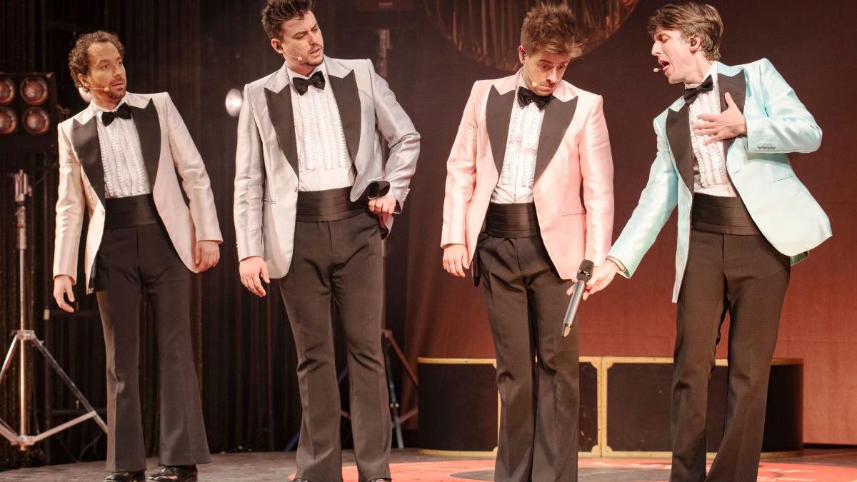 Un momento de la representación de 'Libre'.