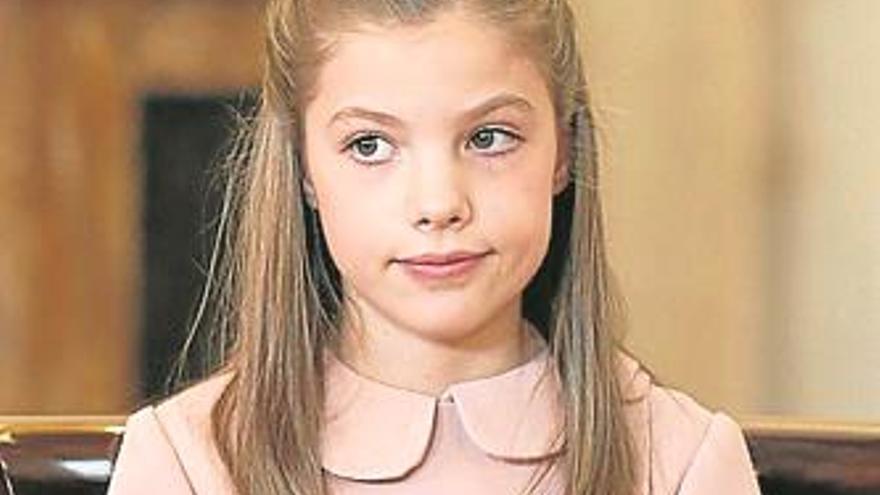 La infanta Sofía cumple 11 años