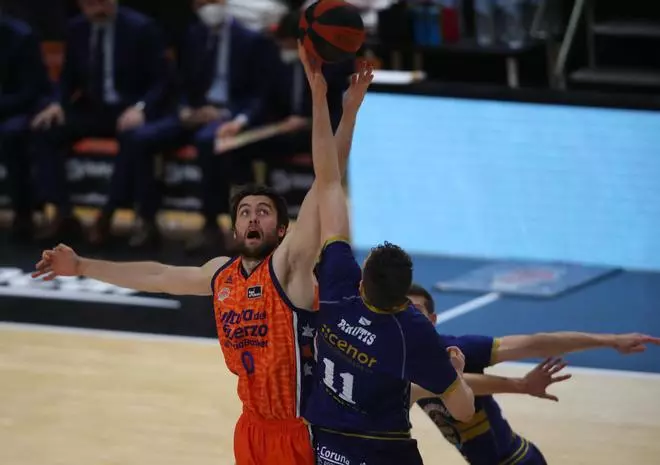 Las imágenes del Valencia Basket - Monbus Obradoiro