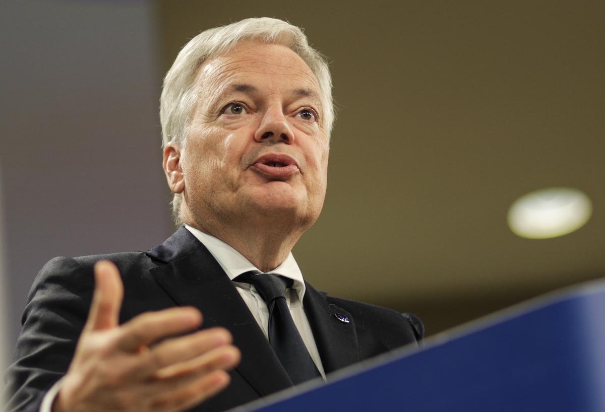 Reynders insisteix: primer la renovació del CGPJ i «immediatament» el canvi de sistema