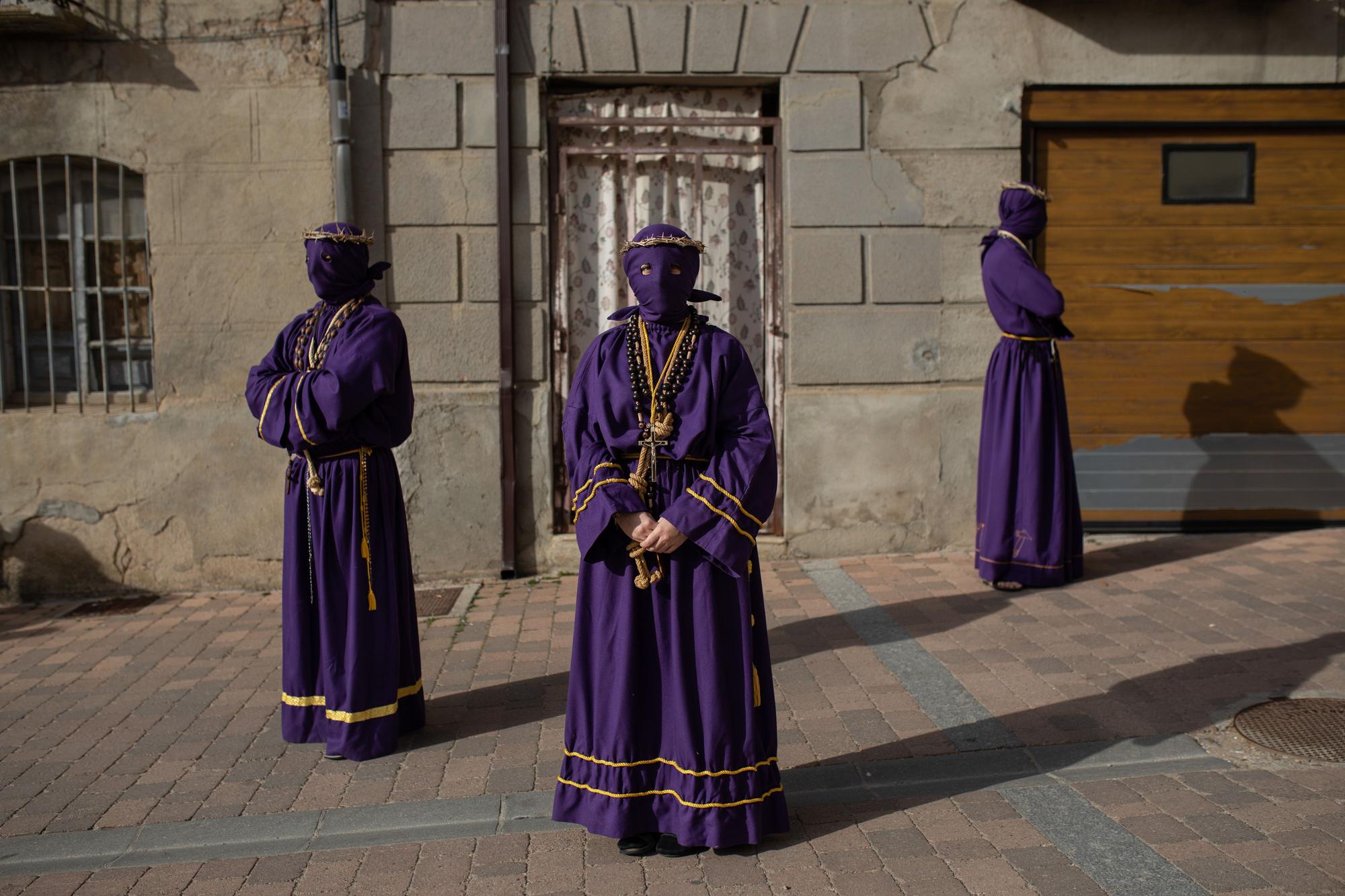 GALERÍA | La procesión de la Pasión de Fuentesaúco, en imágenes