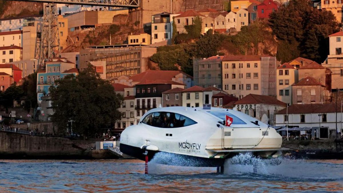 Mobyfly, ejemplo de embarcación eléctrica.