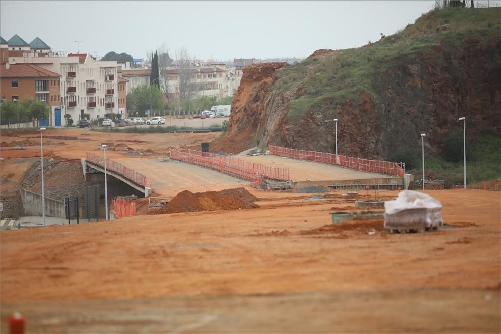 Imágenes de la evolución de las obras de la Ronda Norte