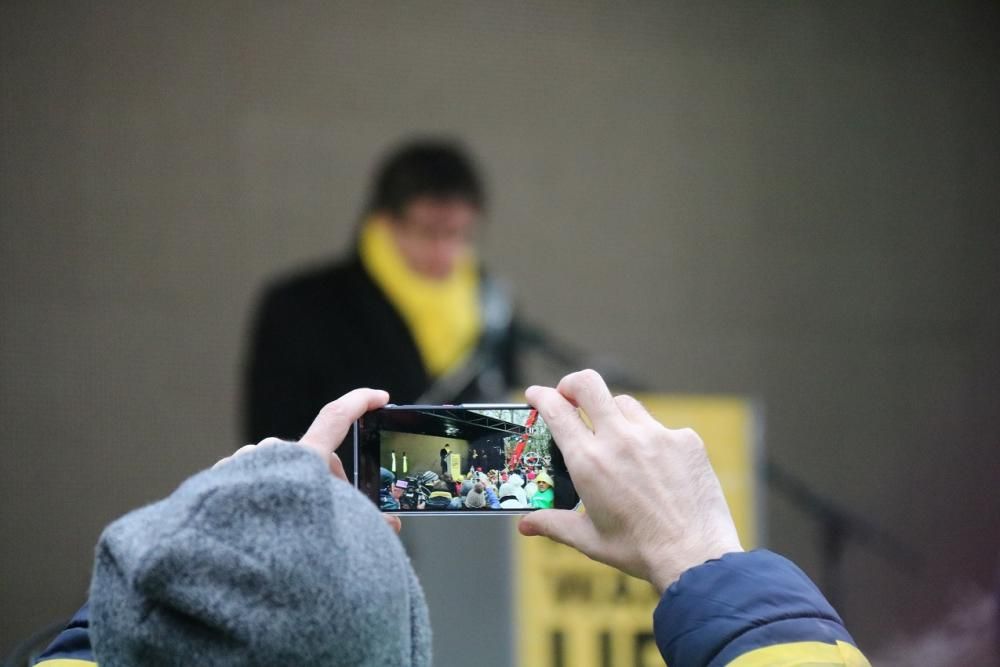 Manifestació independentista a Brussel·les