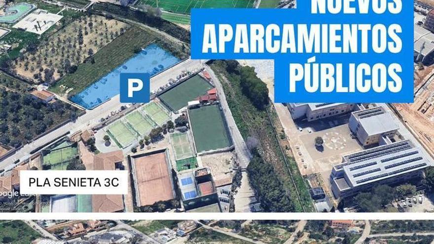 El Ayuntamiento habilita dos nuevas parcelas privadas como aparcamiento público