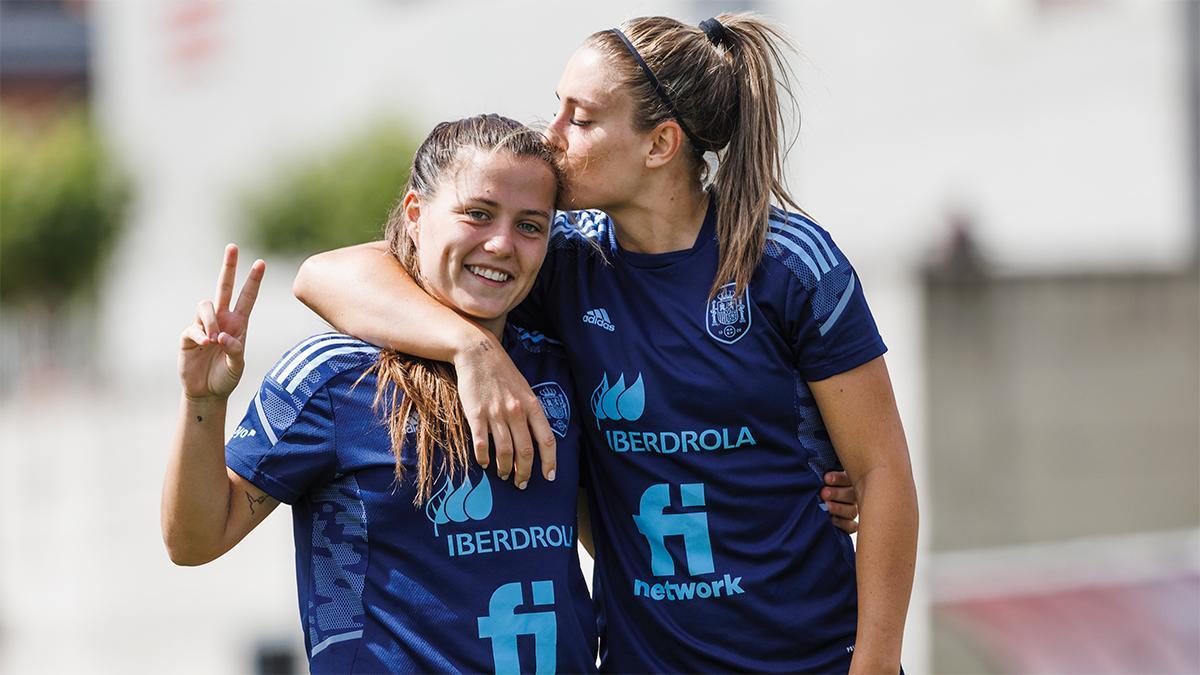 Fútbol Femenino Camiseta Azul Seleccion EspaÃ±ola Fútbol Femenino