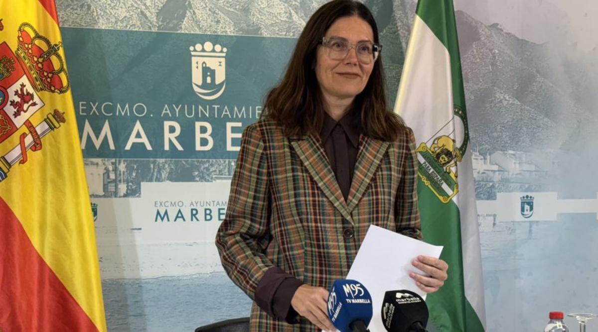 La portavoz del PSOE, Isabel Pérez, en una imagen de archivo.