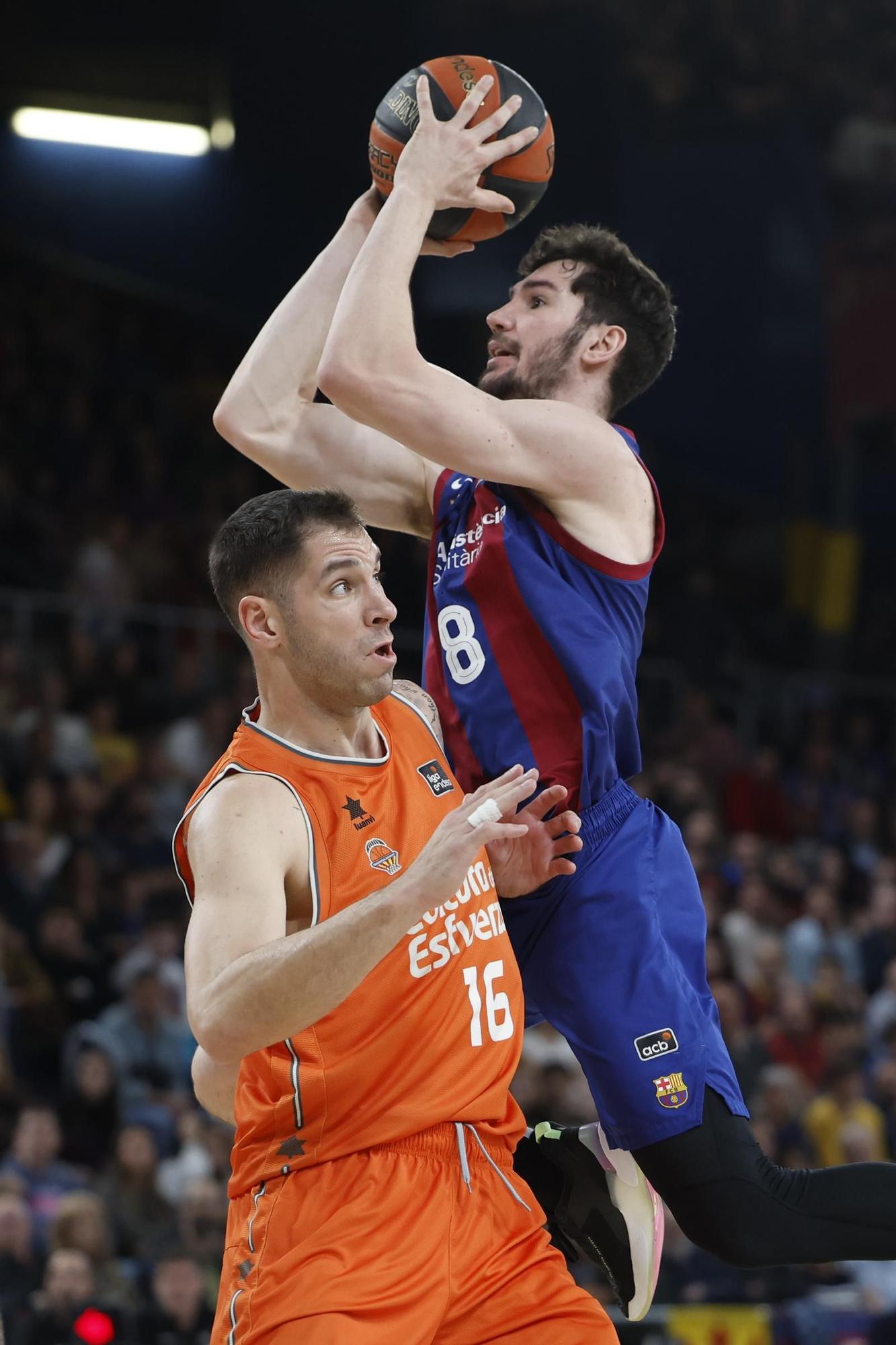 El Barça-Valencia Basket, en imágenes