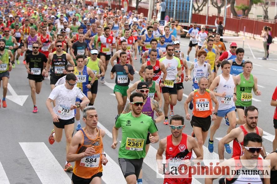 Media Maratón de Murcia: salida