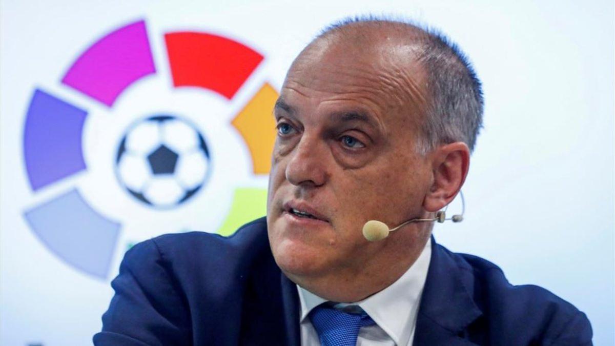 Tebas quiere acabar con las situaciones de amaño