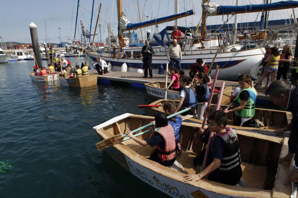 Proyecto escolar "Chalanas de Gijón"