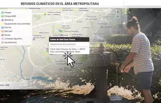 MAPA | De piscinas a bibliotecas: ¿Dónde resguardarse del calor este verano en Barcelona?