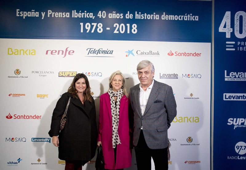 Photocall de la gala del 40 aniversario de Prensa Ibérica en Levante-EMV