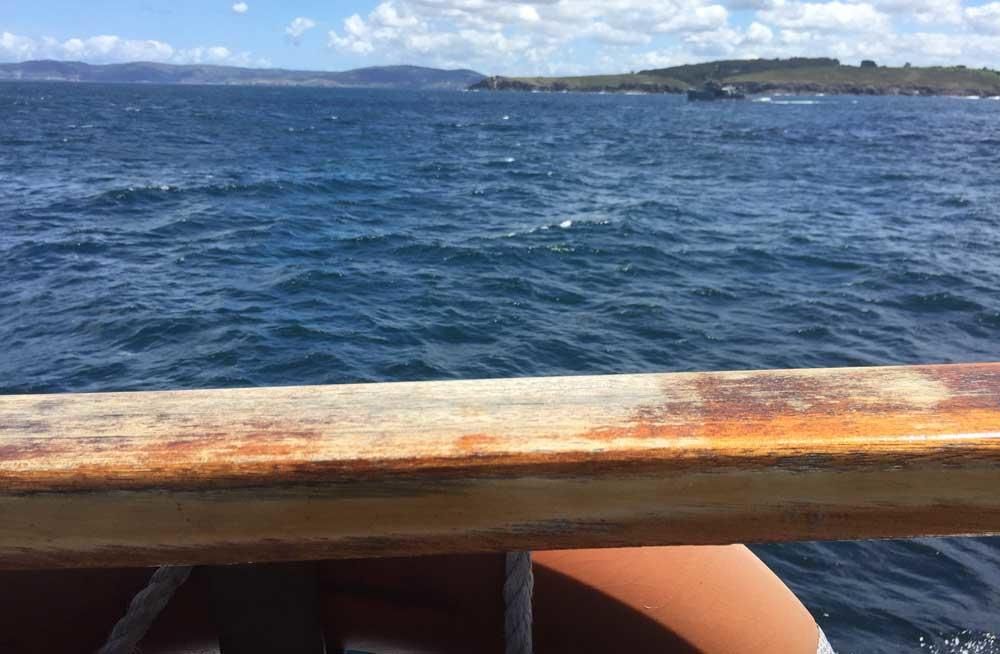 Paseo en lancha por la bahía de A Coruña