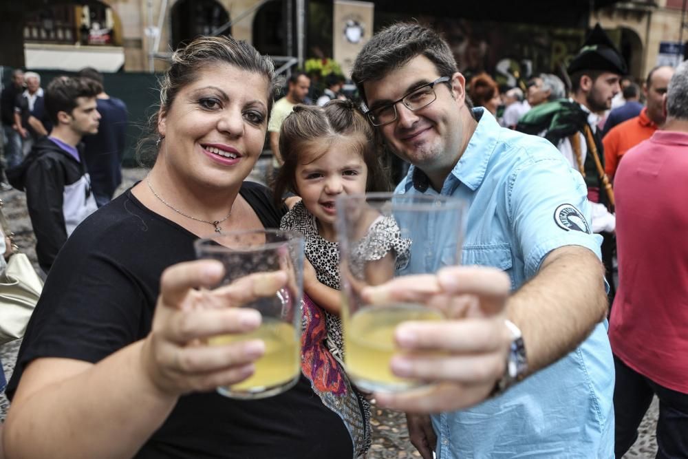 Gran fiesta de la sidra en Gijón