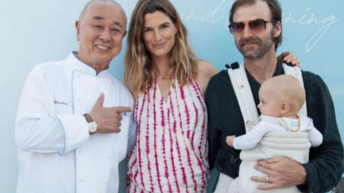 Nobu Matsuhisha asistió a la inauguración. | NOBU IBIZA BAY