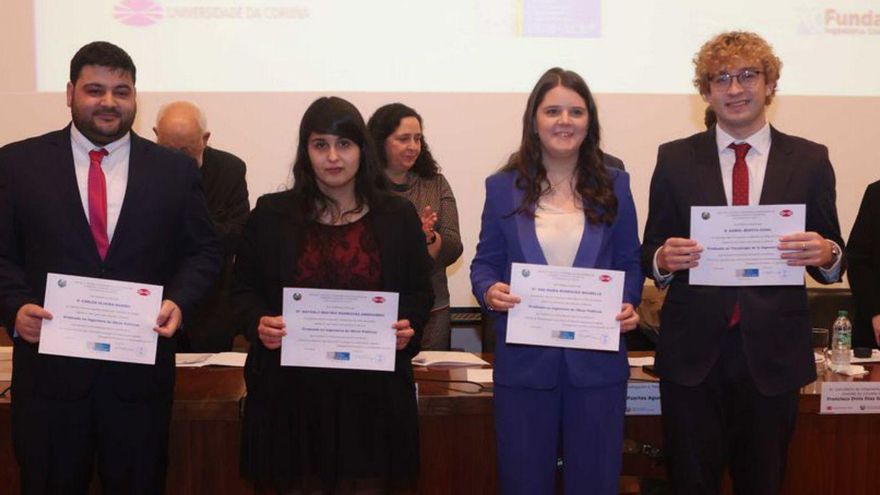Acto de graduación de Ingeniería de Caminos y Puertos