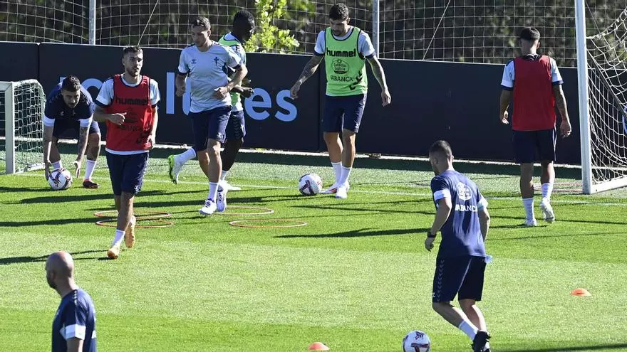 El Celta vuelve al trabajo en Afouteza