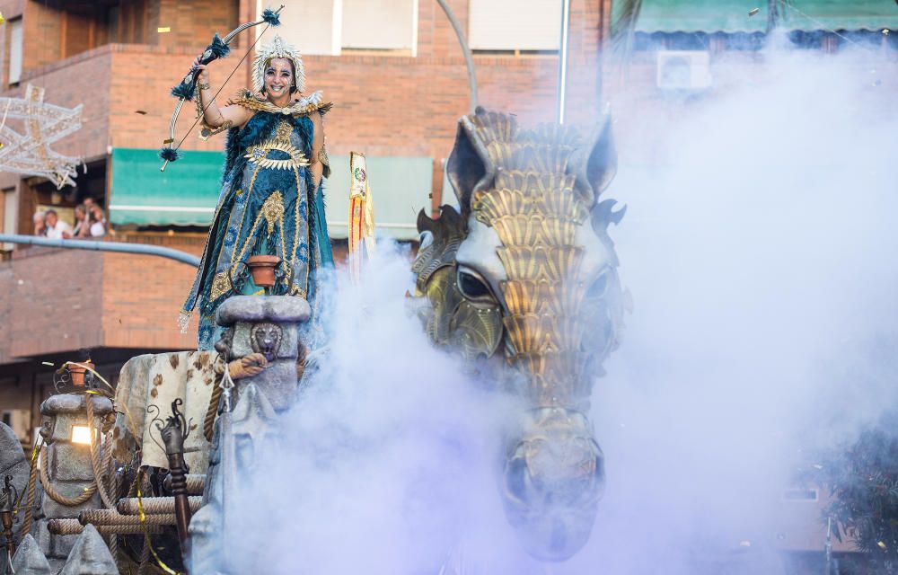 Fiestas de Altozano: Entrada de Bandas y la Entrad