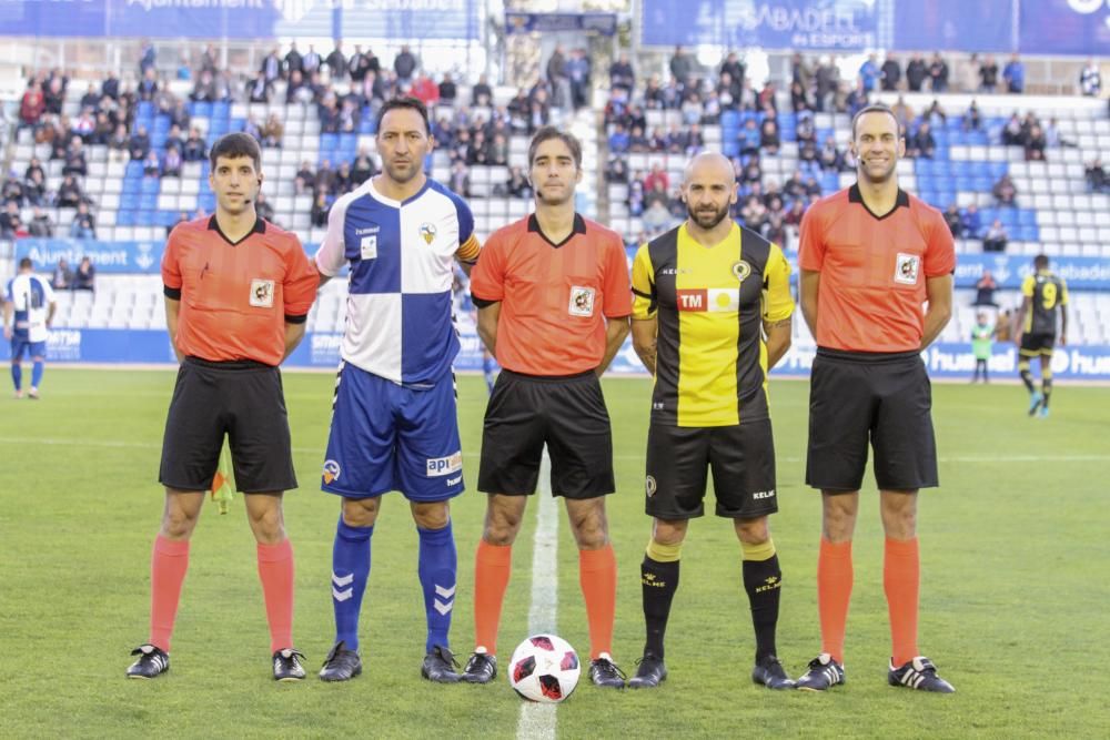 Las imágenes del partido Sabadell - Hércules.