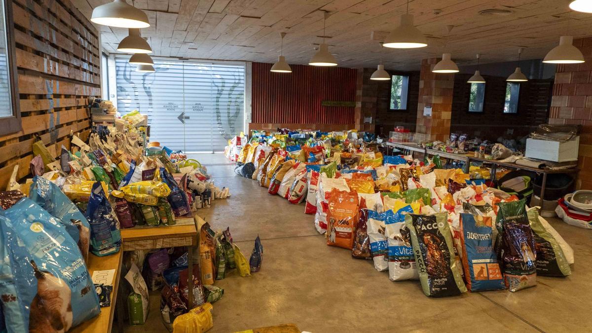 El Bioparc es un punto de recogida y distribución de ayuda