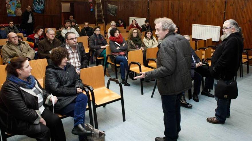 Un momento de la asamblea celebrada ayer.